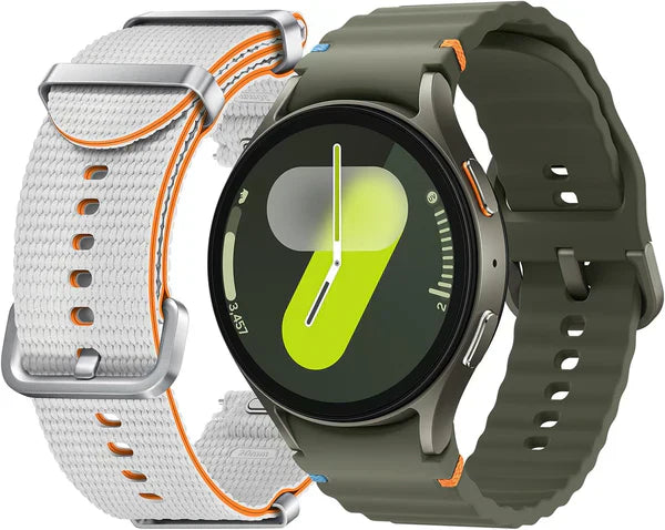 Combo Offer- Smart Watch7 : AI-Powered (44mm, Green, BT+LTE) with 3nm Processor | Dual GPS | Sapphire Glass & Armour Aluminum | 5ATM & IP68 | HR, SpO2, BP & ECG Monitor | 1-Year Warranty | 14-Day Hassle-Free Returns + Free Earbuds Pro2